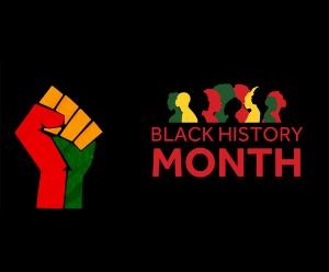 Image: Black History Month Fist Salute