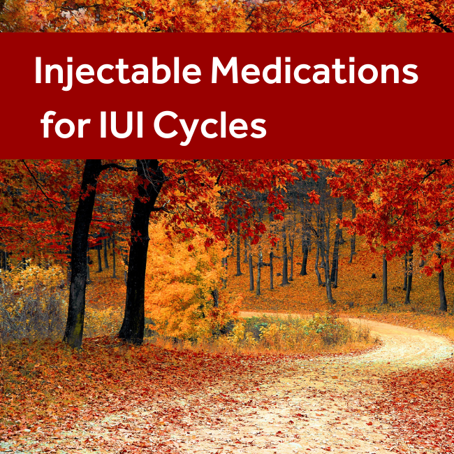 Injectable Medications for IUI Cycles