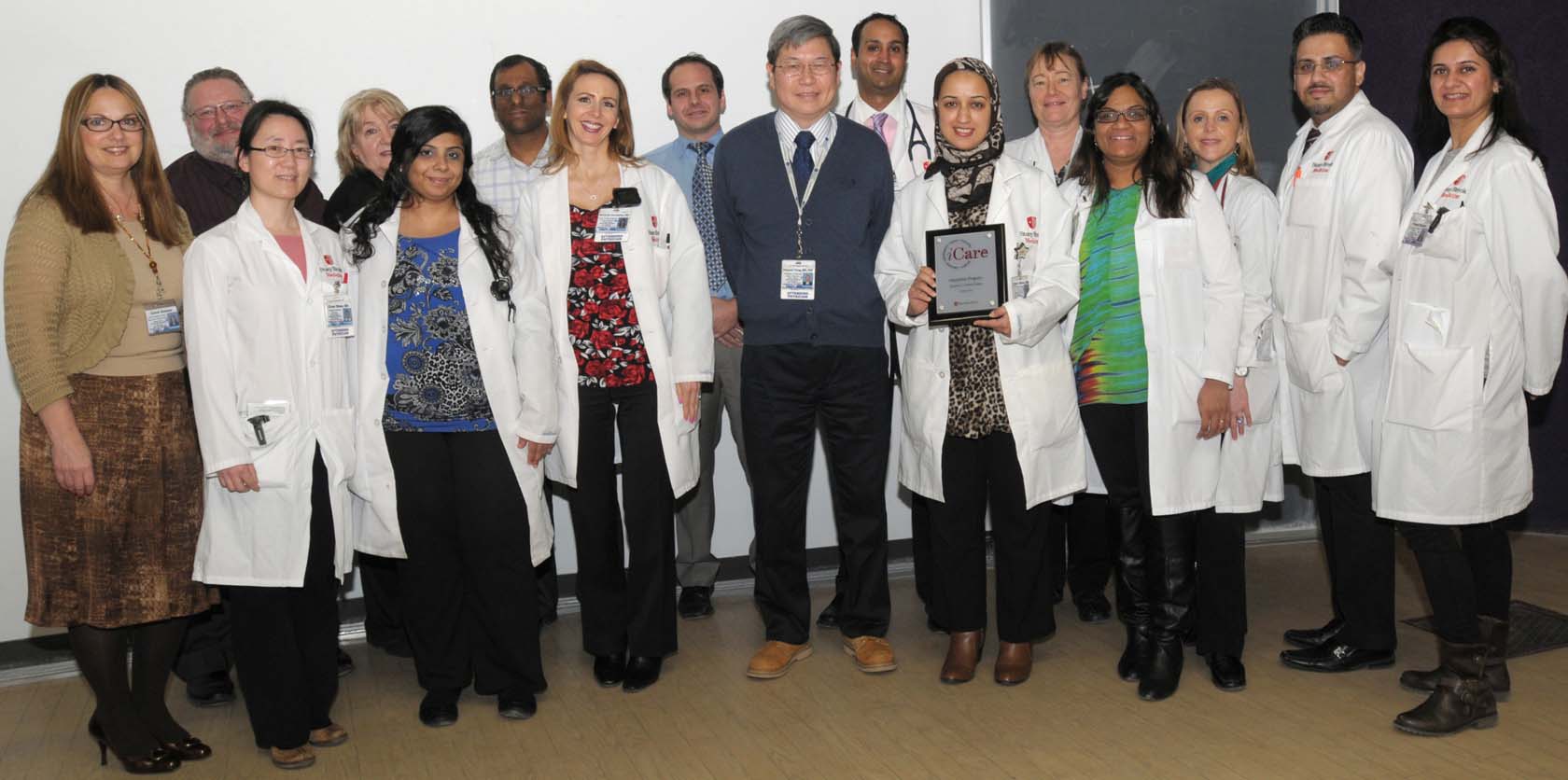 Hospitalist Program Earns February iCARE Award | Stony Brook Medicine