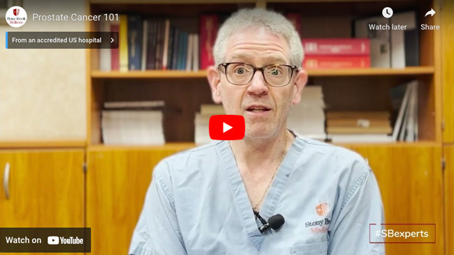 Dr. Howard Adler discusses the signs and symptoms of prostate cancer, the importance of screenings and early diagnosis, and what options there are for patients here at Stony Brook Medicine.