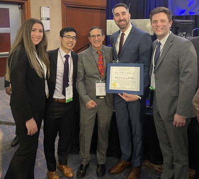 Dr. Chadwick Group Photo at Triological Society Meeting